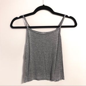 Grey Crop Top (from Boutique)